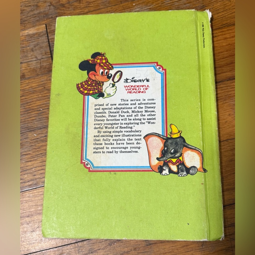 Walt Disney Peter Pan and Wendy Hardcover Kids Book - Green - Picture 3 of 3